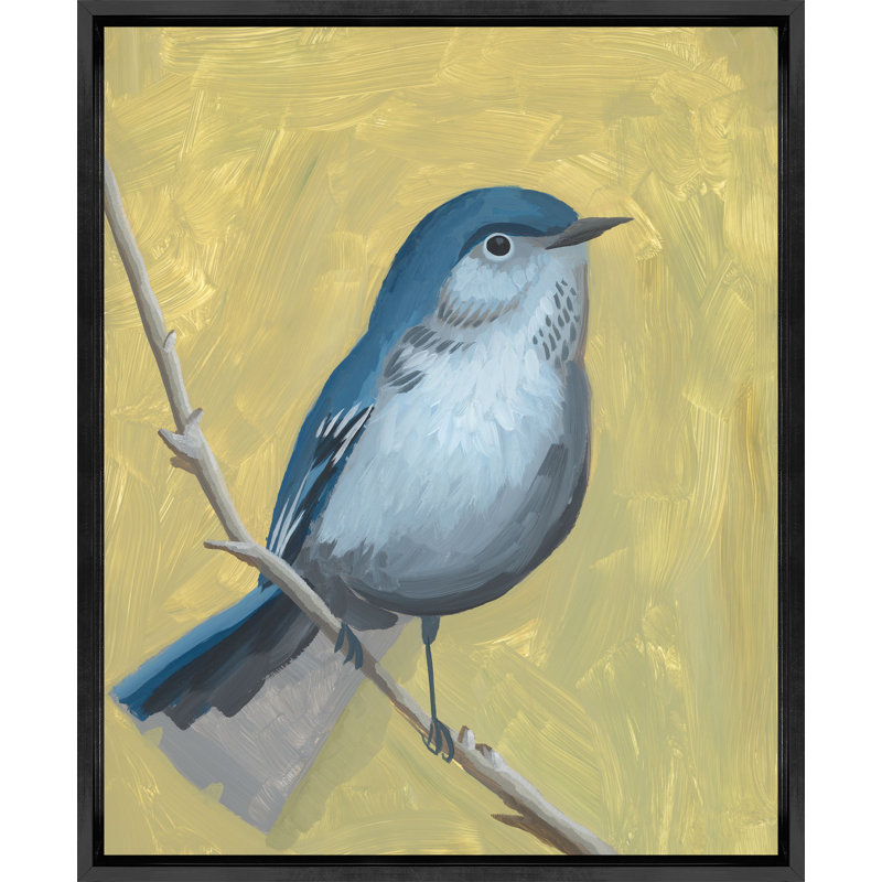 Small Blue Bird III Print by Ryan Brown, 46.5" H x 37.5" W
