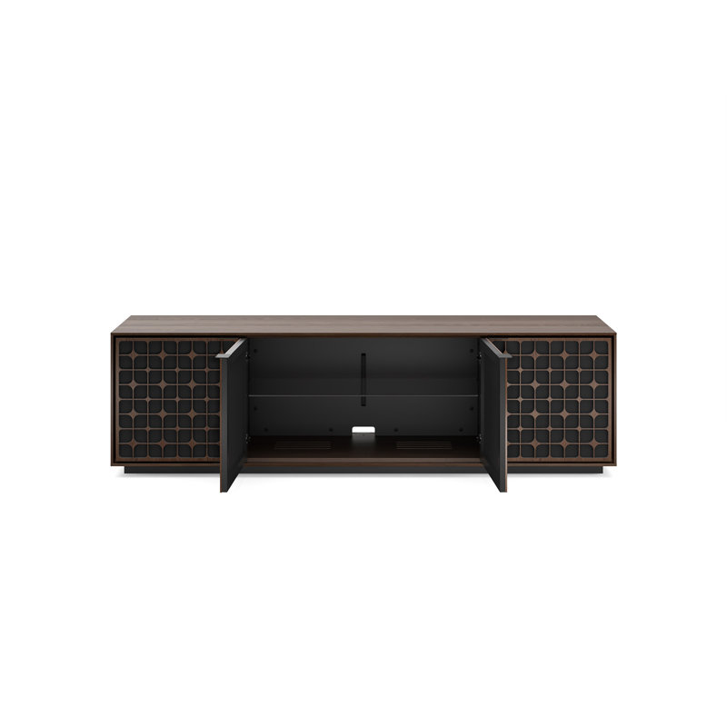 Elements - Cabinet with Rolling Plinth Base - Constellation Door, Toasted Oak