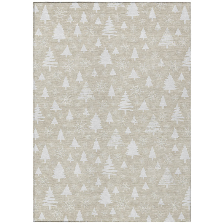 Xhevrie Machine Woven Area Rug