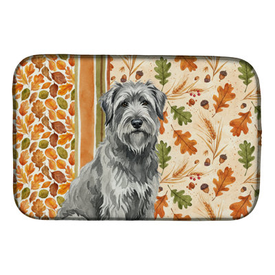 Tapis de séchage gris Grey Briard Heirloom