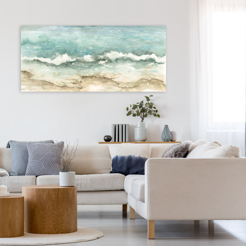 Coastal Mist Print by Barclay Butera, Outdoor, 30" H x 66" W