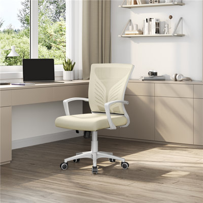 Mesh Office Chair With Butterfly-Inspired Lumbar Support