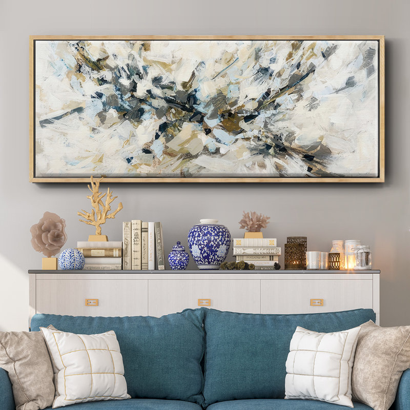Rising Falcon - Framed Canvas