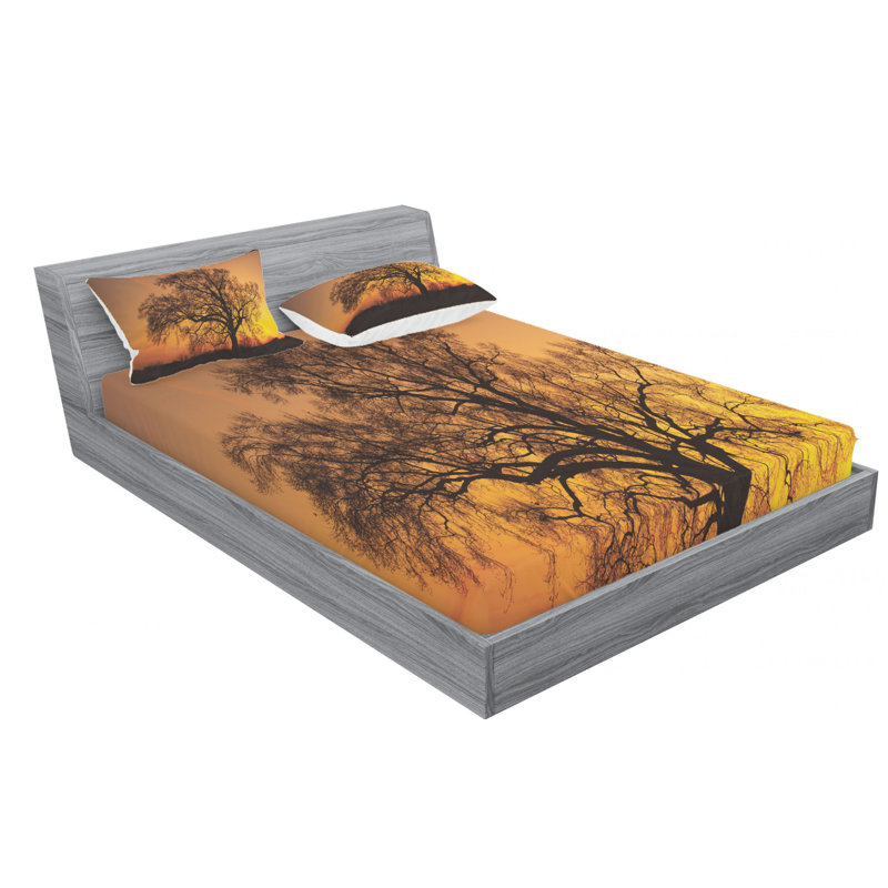 Microfiber Sheet Set, Full Sheet Set with Fitted Sheet