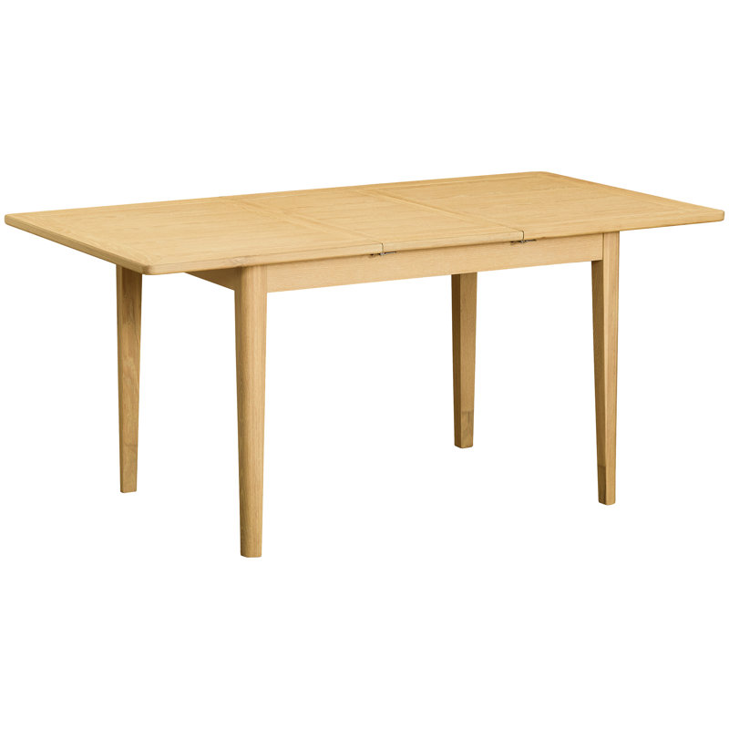 Medium Extending Table, 76 cm H x 125 cm W x 90 cm D