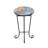 French Country Outdoor Side Table with Weather-Resistant Ceramic Top-667798196