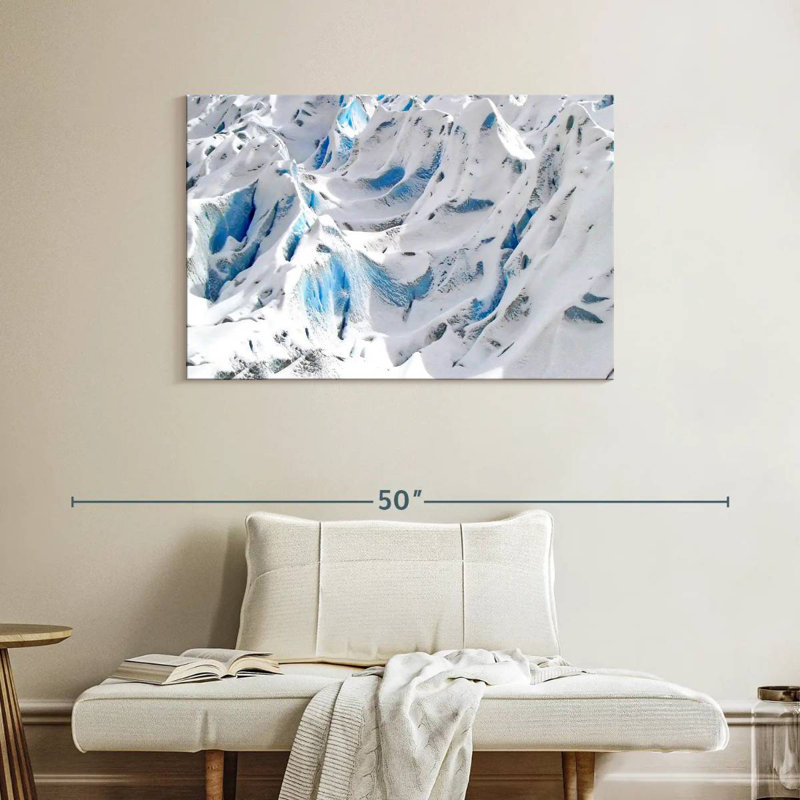 Alvord Snowy Perito Moreno Glacier, 26" H x 39" W