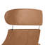 Fauteuil inclinable électrique pivotant en cuir véritable-220257793