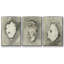 «Neutral Oyster Shell I», ensemble de 3 toiles encadrées-97710824-97710829