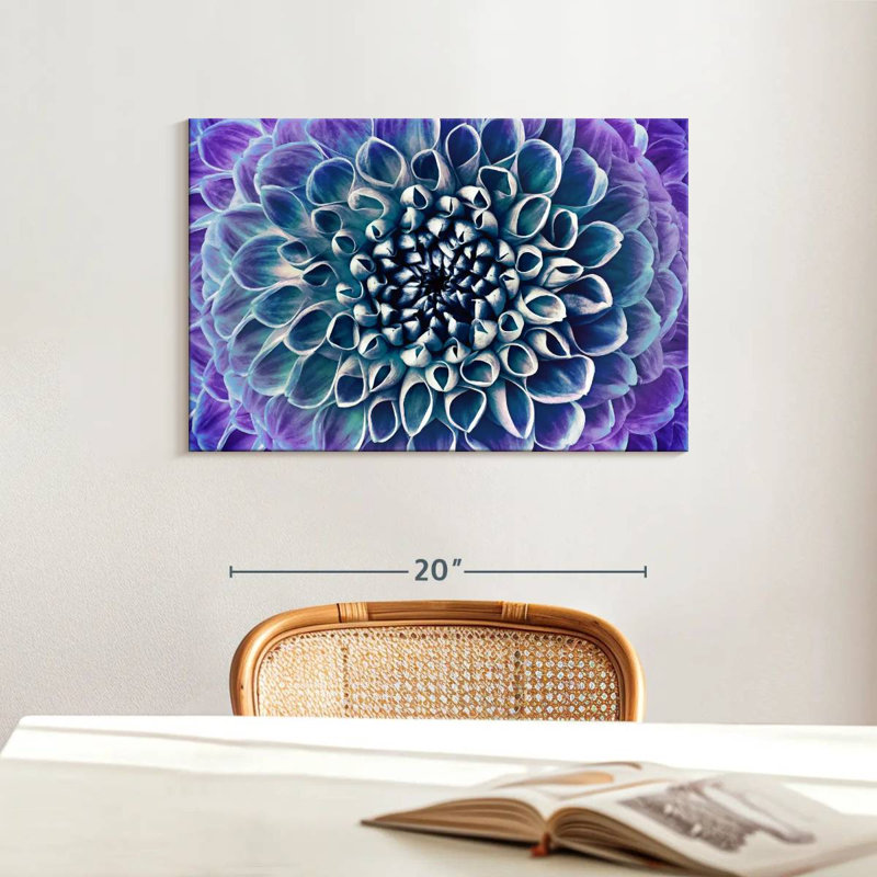 Dahlia Harnek bleu mauve, H 16 po x l 24 po