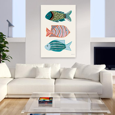 Beachy and Nautical Tropical Fish I