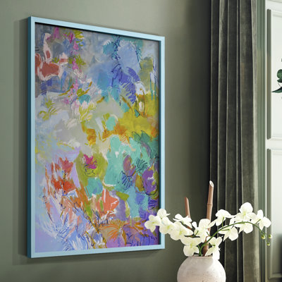Let Me Bloom I Am Framed Print - Solid Wood