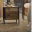 Juno 43.8cm W Particle Board / Chipboard Bedside Table