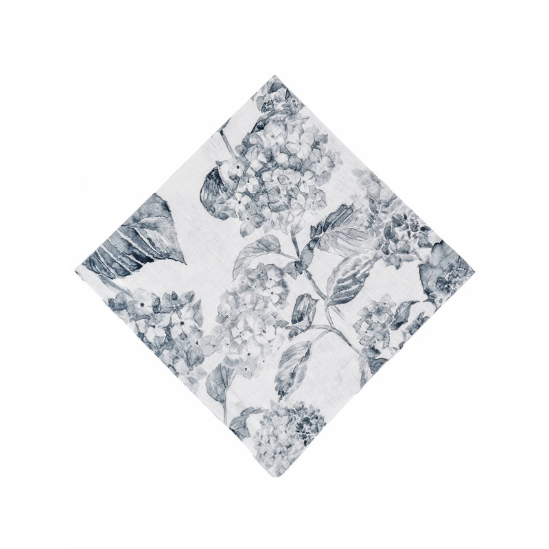 Floral Linen Square Napkins
