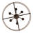 Albertson 6 - Light Dimmable Geometric Chandelier