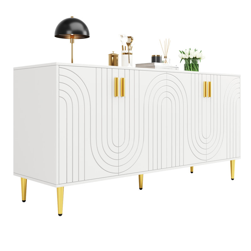 Ahlan 152cm Sideboard, White