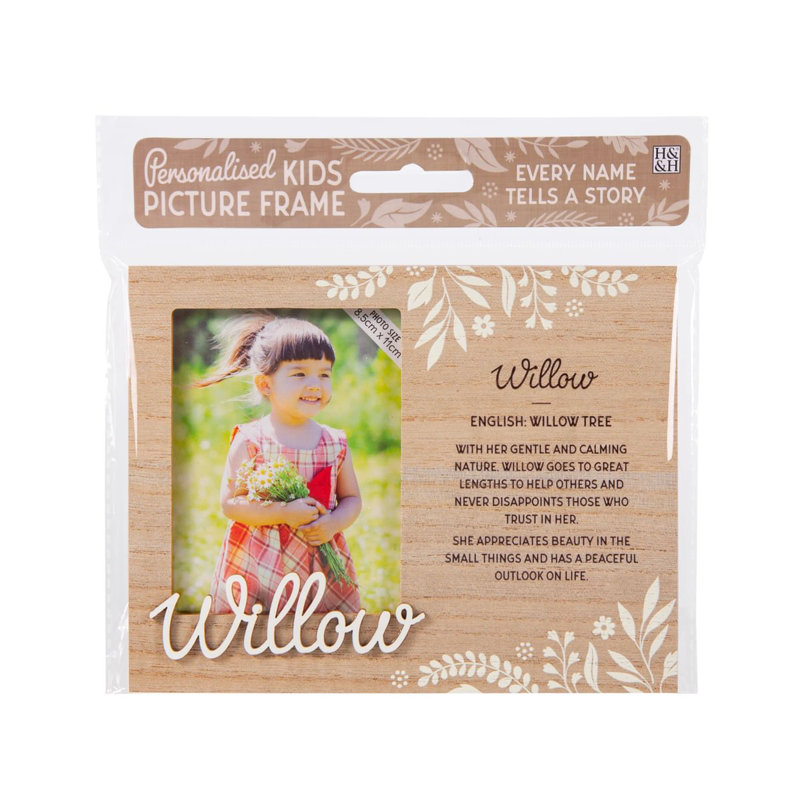 Hazella Tan Solid + Manufactured Wood Picture Frame