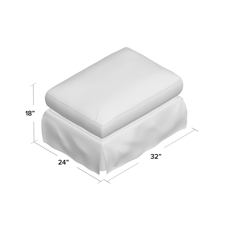 Gauvin Upholstered Ottoman