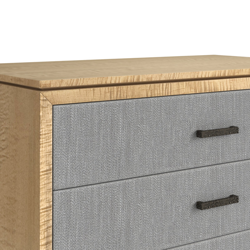 Commode d'appoint en bois massif Loft