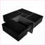 Table basse extensible à 4 voies avec 4 compartiments cachés, base bleu foncé pour le salon-615460508