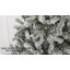 Sapin de Noël vert floqué / givré-888706537