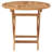 Folding Teak Dining Table