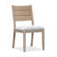 Chaise d'appoint tissée Shay-829119902
