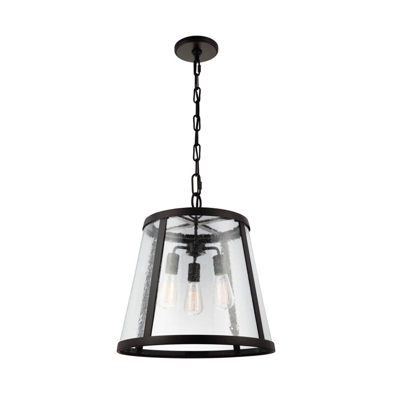 Grand luminaire suspendu Amiir, Bronze huilé