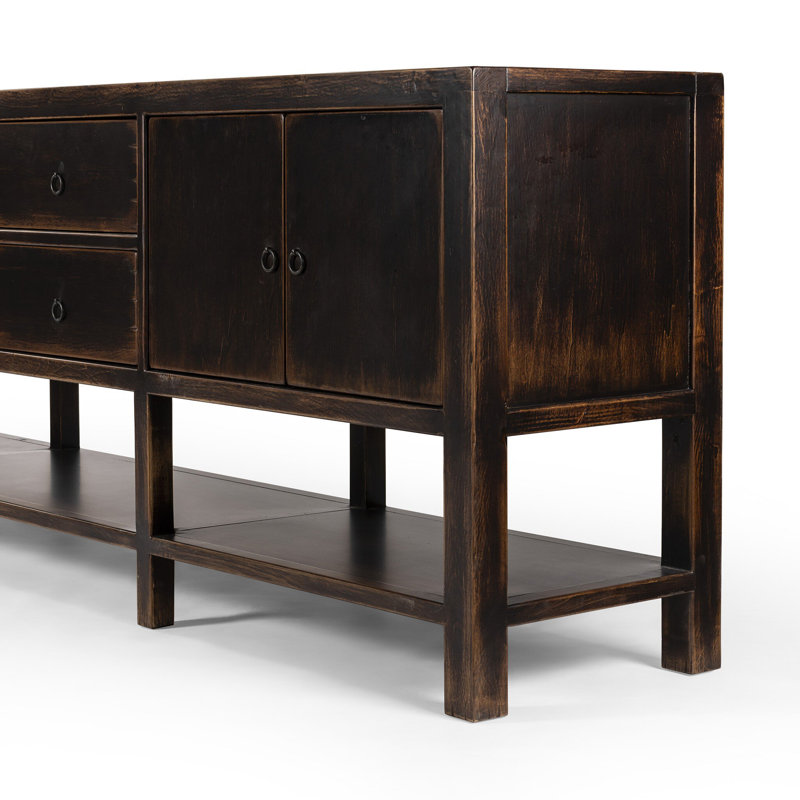 SHIZUKO 102 in. W Solid Wood Sideboard
