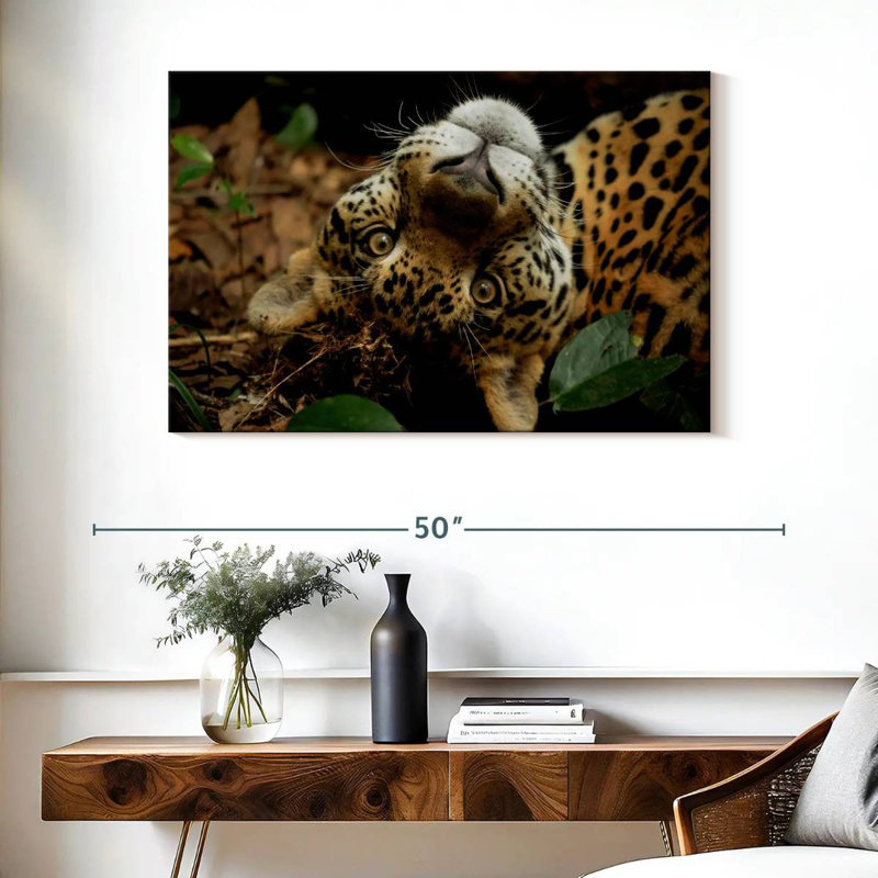 Brampt Lovable Jaguar, 26" H x 39" W