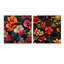 «Tropical Paradise Botanical Paradise I», ensemble de 2 art mural en verre acrylique-103925931