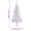 Arbre de Noël artificiel de Noël avec support en PVC-94997155-46507814