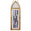 Panneau de vitrail d'inspiration cathédrale 48 "H-783840141