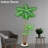 72'' Faux Palm Tree in Freestanding