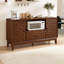 Buffet 56 "Mid-Century Buffet Cabinets 2 portes en bois et 1 tiroir