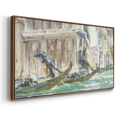 Landscape Series-CCLXXV- Framed Gallery Wrapped Canvas -Ready to Hang