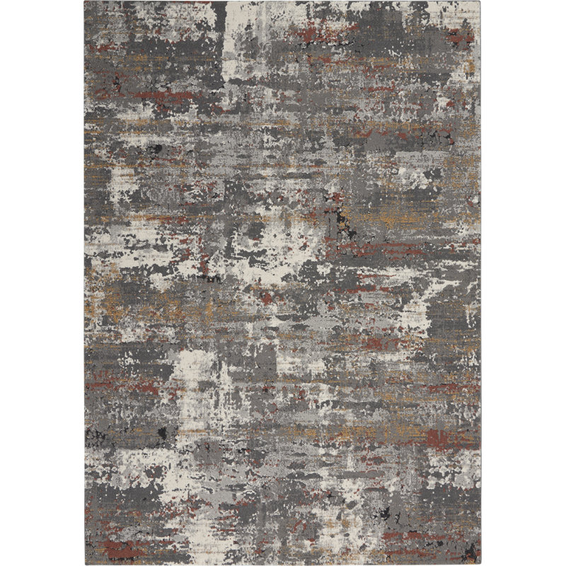 Abstract Indoor Rug, Rectangle 5'3" x 7'3"