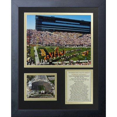 Souvenirs encadrée purdue boilermakers-ross-ade stadium