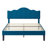 Full Size Bed Frame with Adjustable Headboard, Upholstered Platform Bed, Mattress Foundation, No Box Spring Needed-662846389-655101163