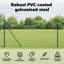 10000.01 cm W Steel Border Fencing