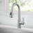 KRAUS Coda 2-Function Single Handle Pull Down Kitchen Faucet In Spot-Free-106899902