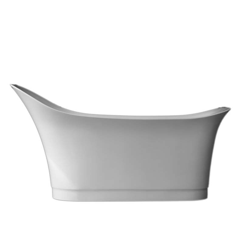 Baignoire de trempage autoportante en acrylique 67 po. X 31 po. Avec robinet