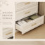 Armoire 2 portes et 3 tiroirs Abbate