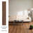 Self-adhesive vinyl floor tiles. Easy peel-and-stick installation allows one person to complete DIY flooring projects. Wood-grain self-adhesive floor tiles, 36 inches × 6 inches, 54 tiles per package (covers 81 Sq.Ft). Ideal for indoor home renovations.-119694760