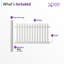 WamBam 4 ft. H x 7 ft. W Traditional Vinyl Picket Fence Panel