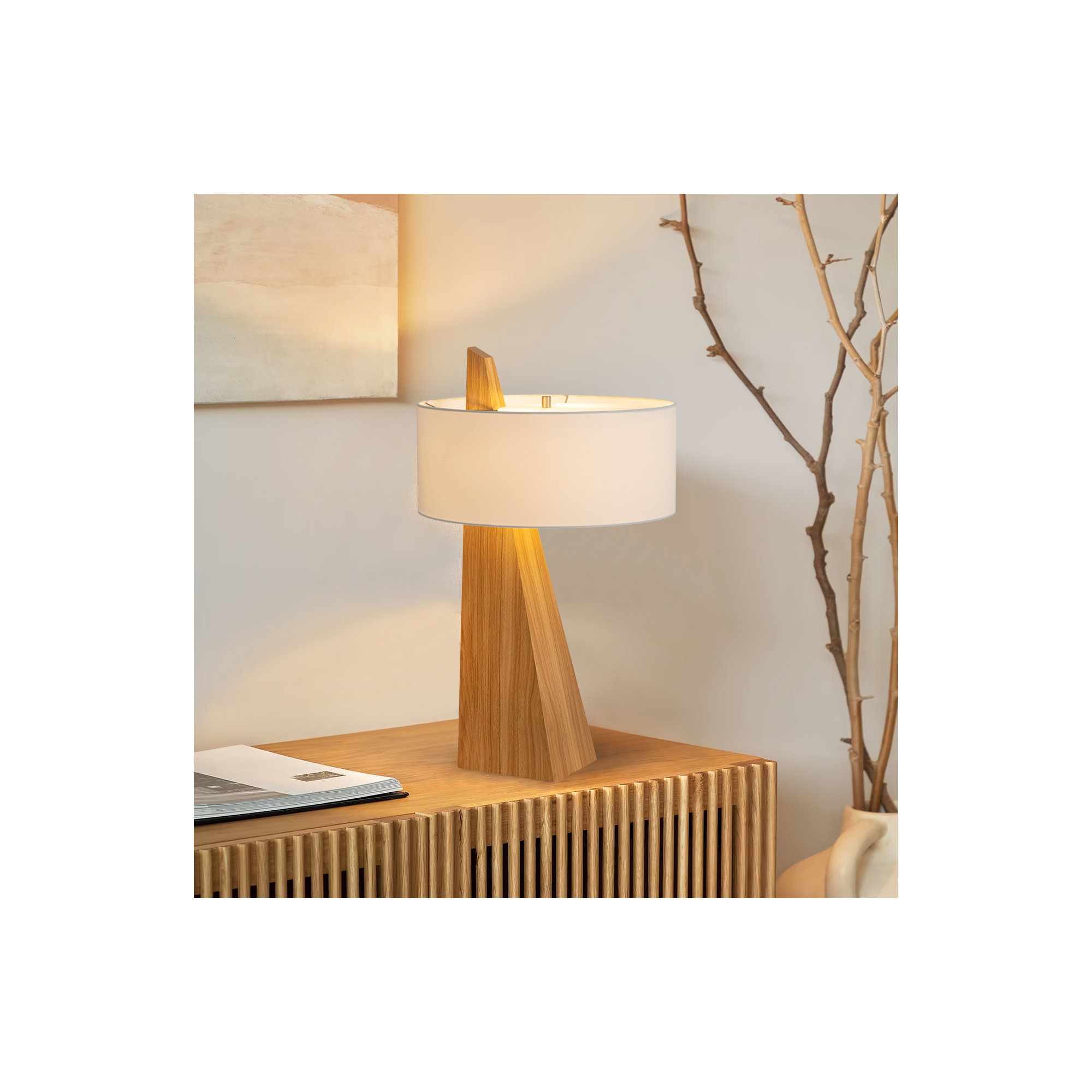Obelisk Desk Lamp, Ash
