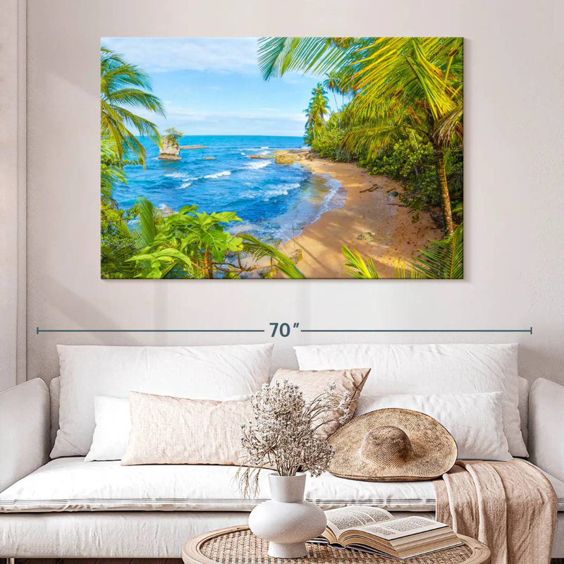 Plage Gillard Tropical Manzanillo, H 34 po x l 51 po