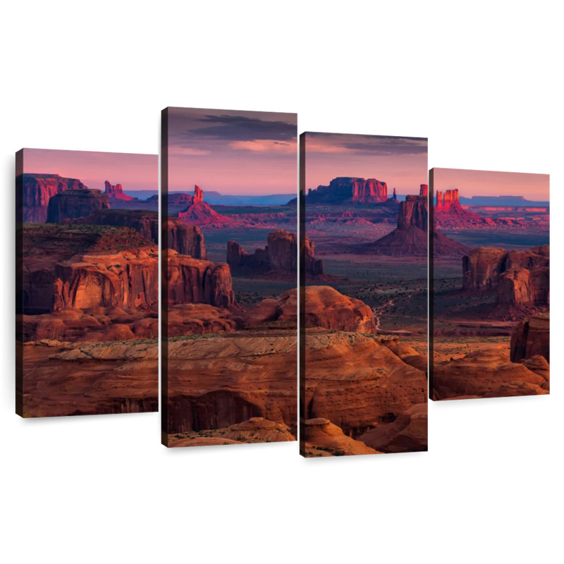 Alvord chasse la vallée de Mesa Monument, H 48 po x l 75 po