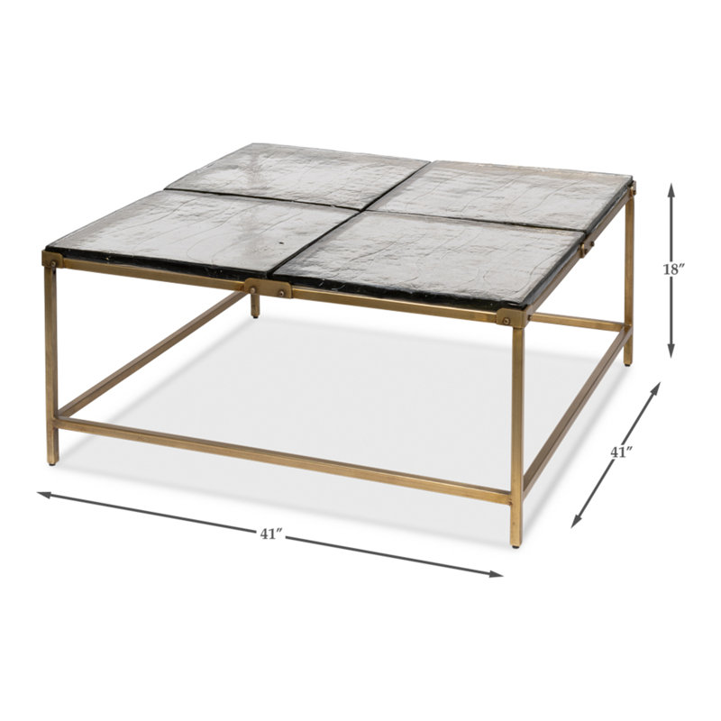 Titus Glass Coffee Table