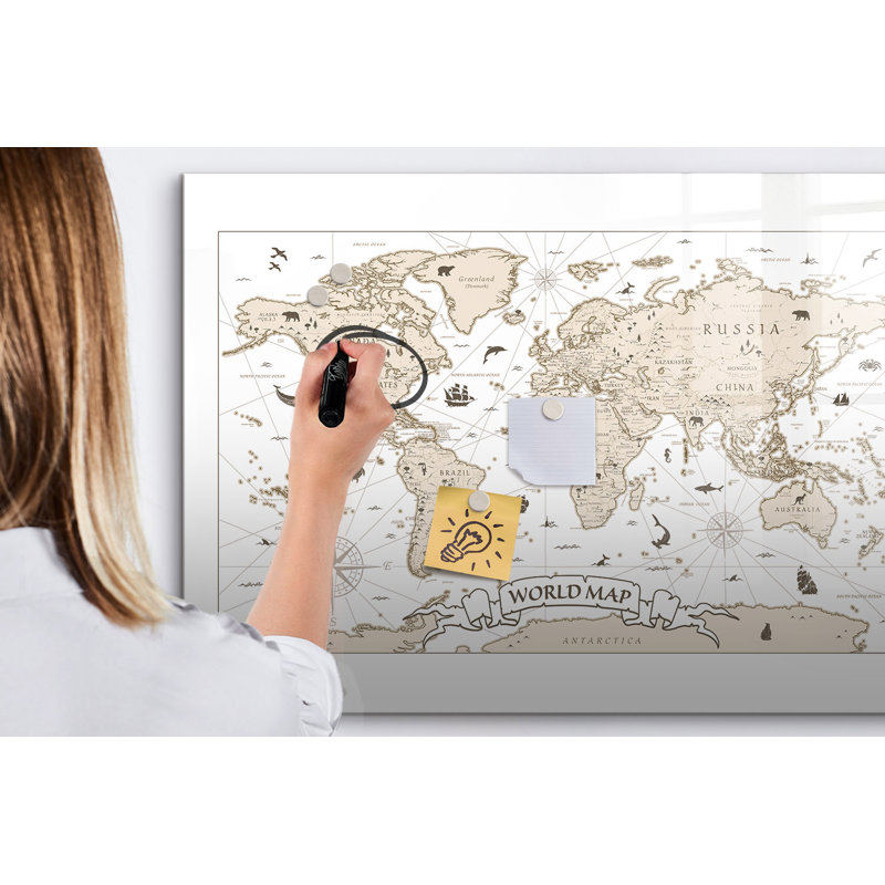 Magnetic Glass Dry Erase Board